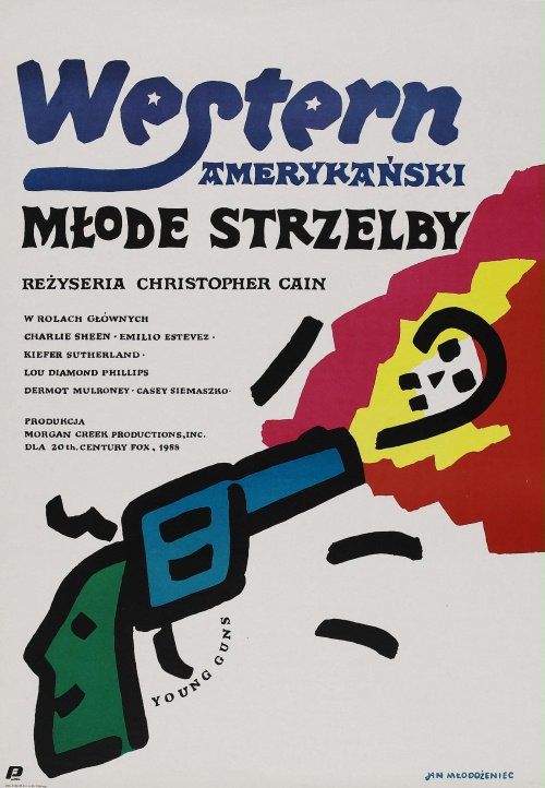 Młode Strzelby / Young Guns (1988) PL.DVDRip.Xvid-NN / Lektor PL