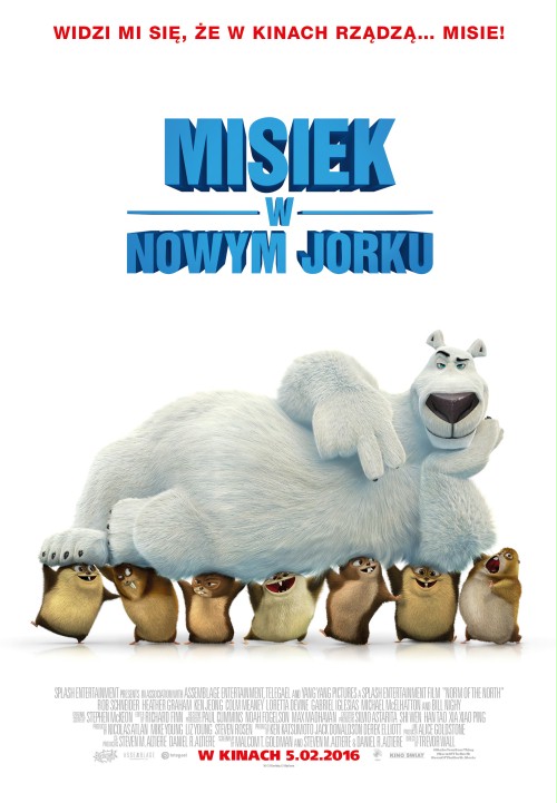 Misiek w Nowym Jorku / Norm of the North (2016) PLDUB.BDRip.XviD-KiT / Dubbing PL