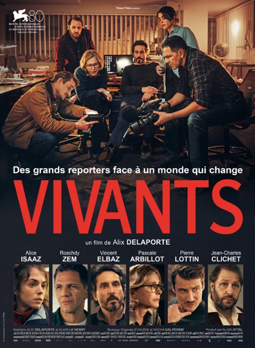 Reporterzy / On the Pulse / Vivants (2023) PL.1080p.MAX.WEB-DL.H.264.DDP2.0-FOX / Polski Lektor DDP 2.0